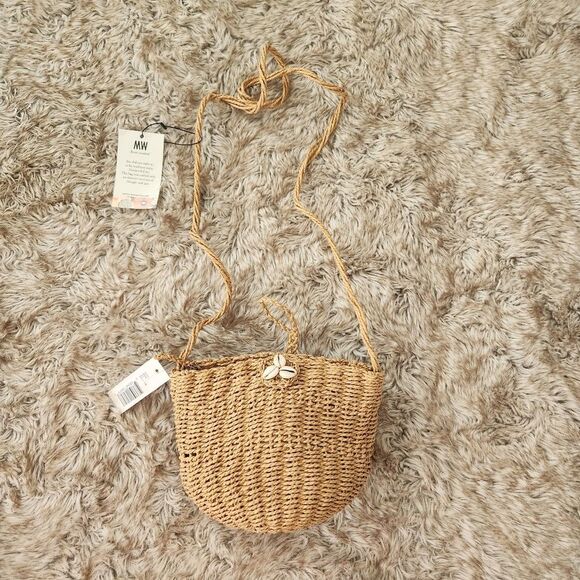 Most Wanted by Carlos Sousa Crossbody Straw Bag - Picture 1 of 13
